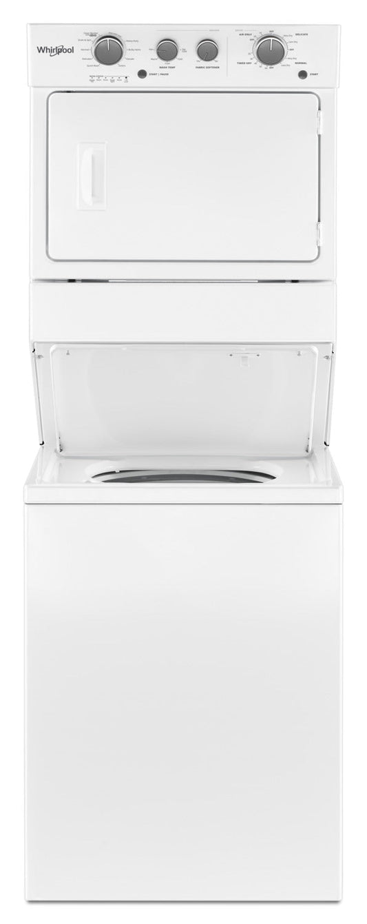 Whirlpool 5.9 Cu. Ft. Gas Dryer - White - WGT4027HW | Sécheuse à gaz Whirlpool de 5,9 pi³ - blanche - WGT4027HW