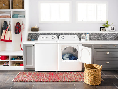 Amana 6.5 Cu. Ft. Gas Dryer - White - NGD4655EW | Sécheuse à gaz Amana de 6,5 pi³ - blanche - NGD4655EW